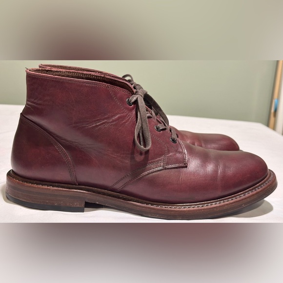 John Lofgren Steadfast Chukka Boots - Burgundy - Picture 5 of 13